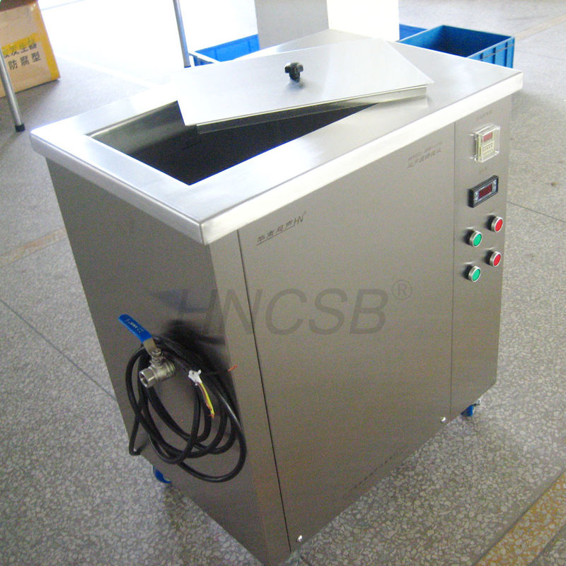 900W Auto Parts Ultrasonic Cleaner heater setting With 18 Transducer